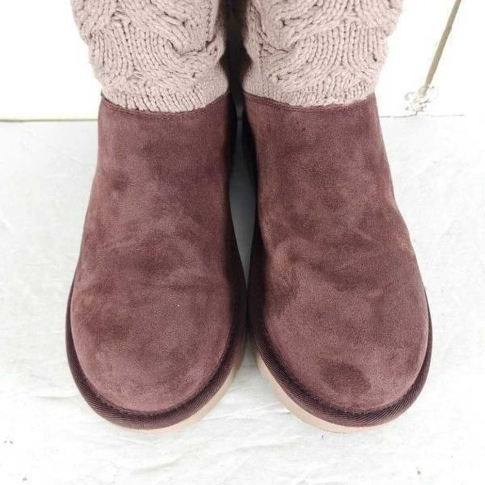 Ugg Women's Kiandra US 8 Pink Luxe Cotton Knit Br… - image 4