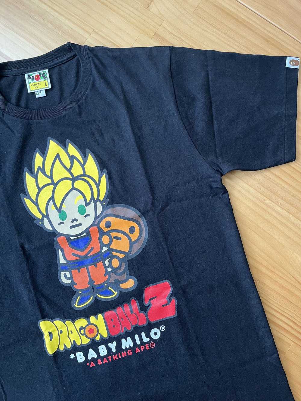 Bape BAPE x DRAGON BALL Z GOKU MILO TEE - image 3