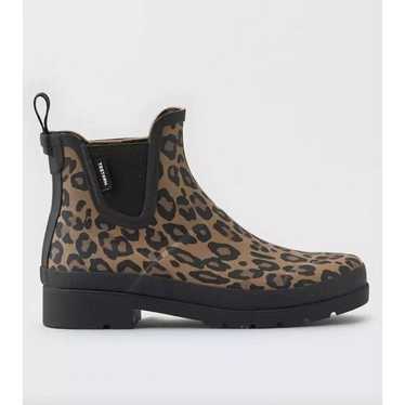 Tretorn Lina 2 Rain Boots  Leopard Brown