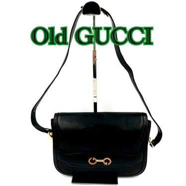 GUCCI Vintage Rare and Rare Old Double G One-Shoul