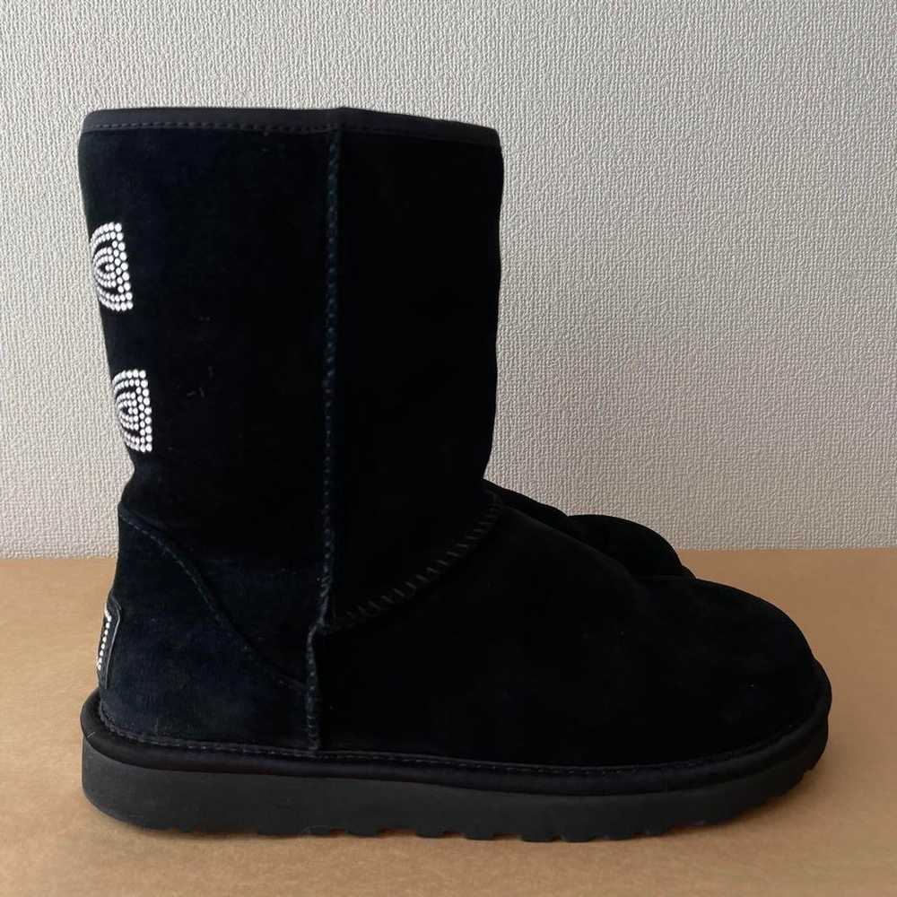 Rare UGG x SWAROVSKI Ribbon Sheepskin Boots Cryst… - image 6