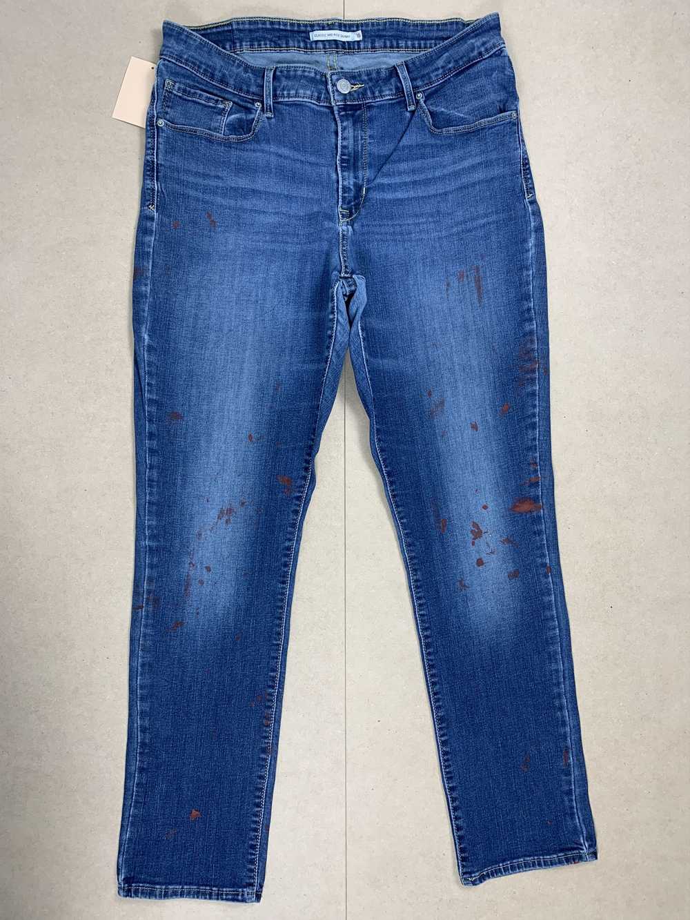 Levi's × Vintage Vintage Levis 575 Mid Skinny Fad… - image 1