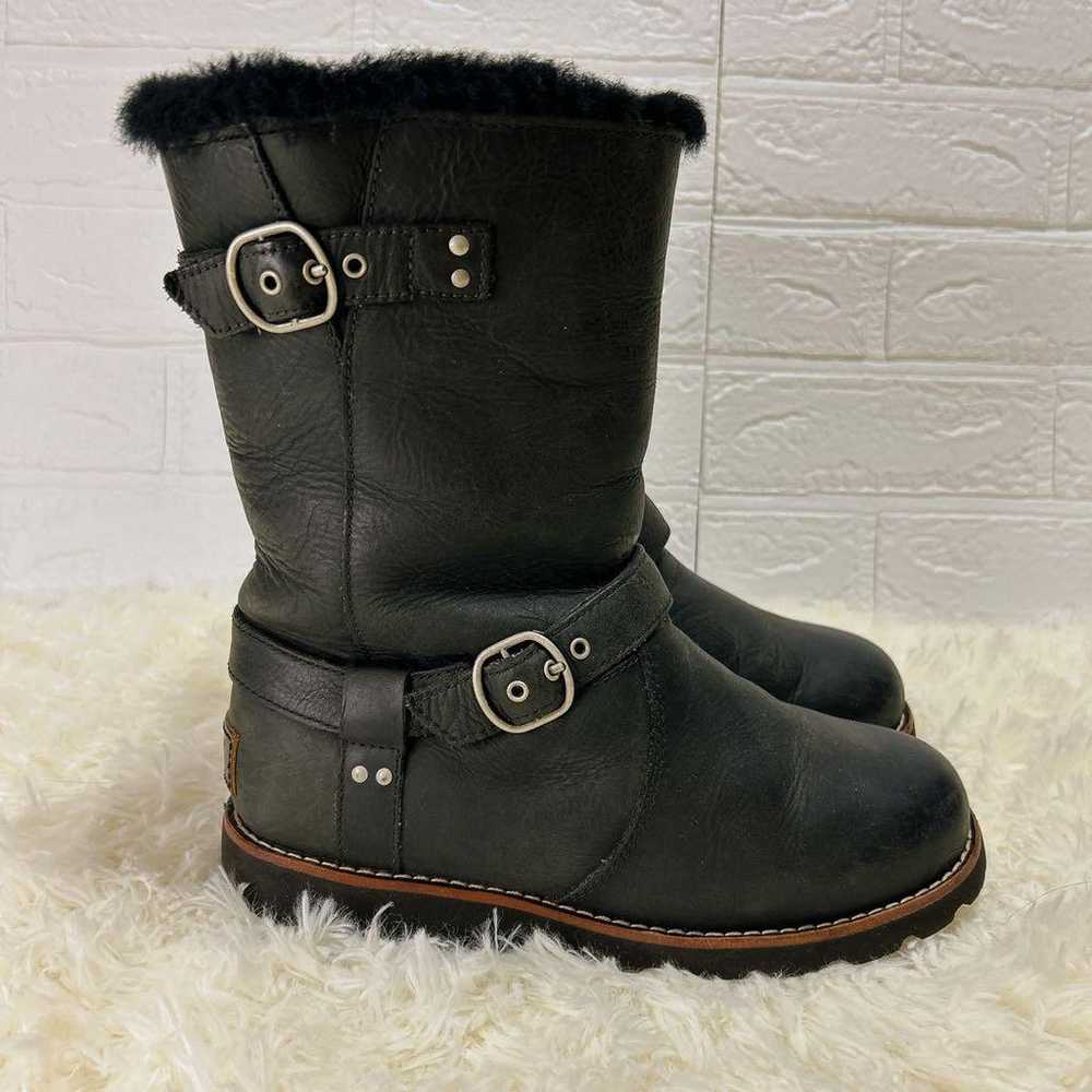 UGG engineer boots 23cm Sheepskin boots Waterproo… - image 5