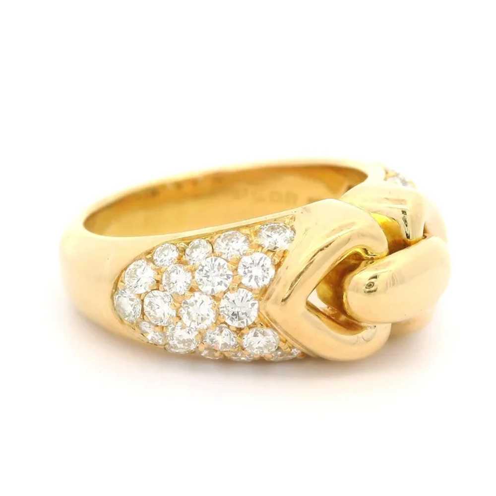 Bvlgari 18k Yellow Gold 1.40ctw Pave Diamond Dopp… - image 2