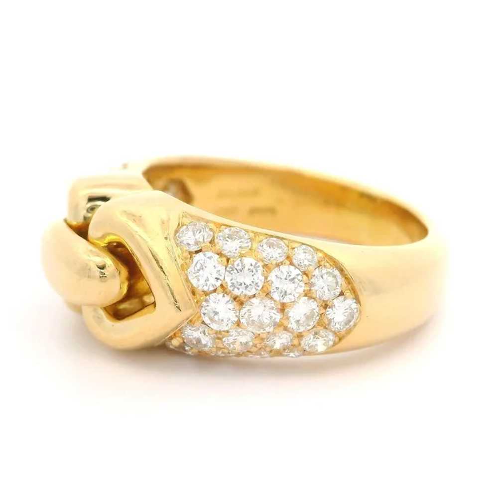 Bvlgari 18k Yellow Gold 1.40ctw Pave Diamond Dopp… - image 3