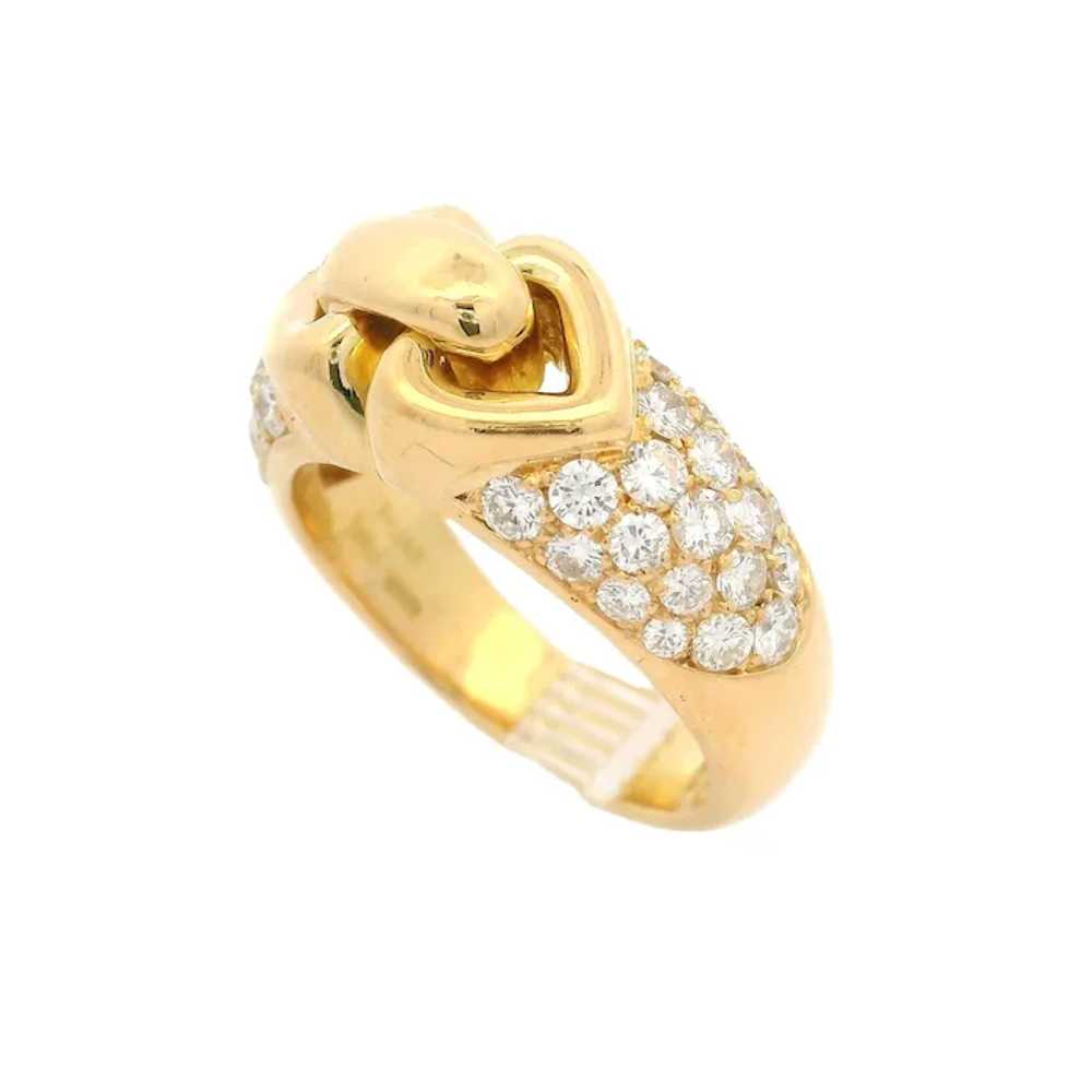 Bvlgari 18k Yellow Gold 1.40ctw Pave Diamond Dopp… - image 8