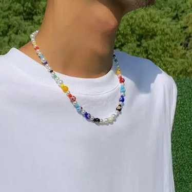 Chain × Cuban Link Chain × Streetwear Colorful Gl… - image 1