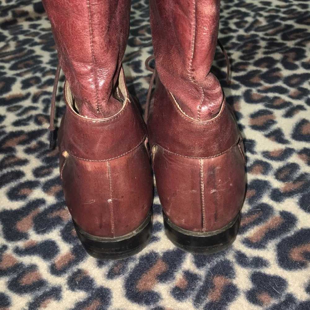 Vintage Leather Riding Boots 6 - image 5