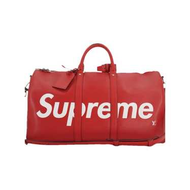 Louis Vuitton x Supreme Leather 48h bag - image 1