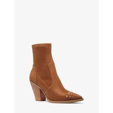 Michael Kors Dover Studded Faux Suede Boot