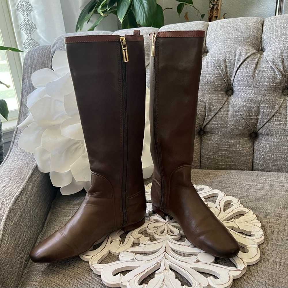 Tory Burch Tall Leather Riding Boots Women’s 7 - image 2