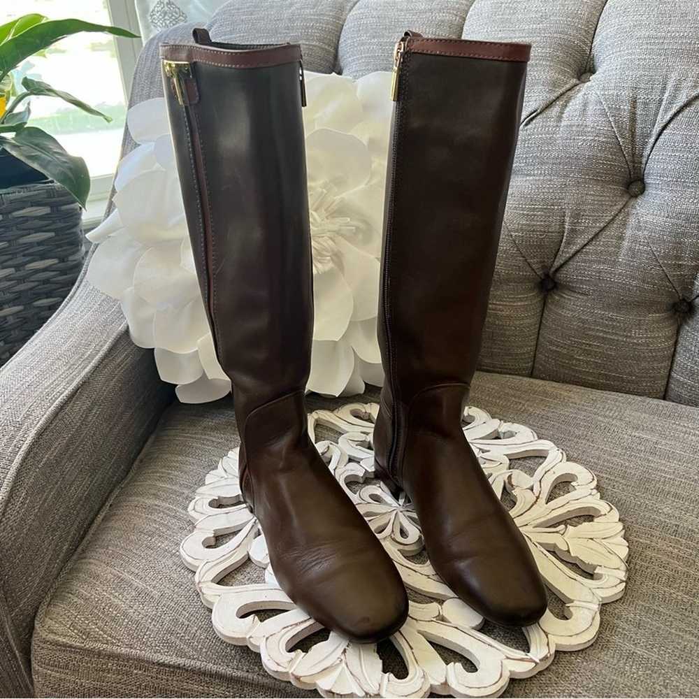 Tory Burch Tall Leather Riding Boots Women’s 7 - image 4