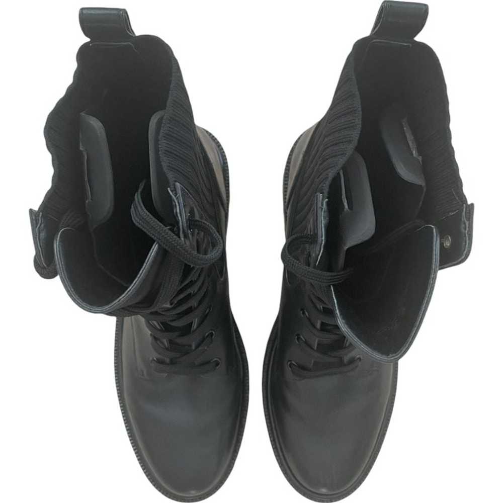 NEW Sam Edelman Lydell Combat Boot Black Leather … - image 11