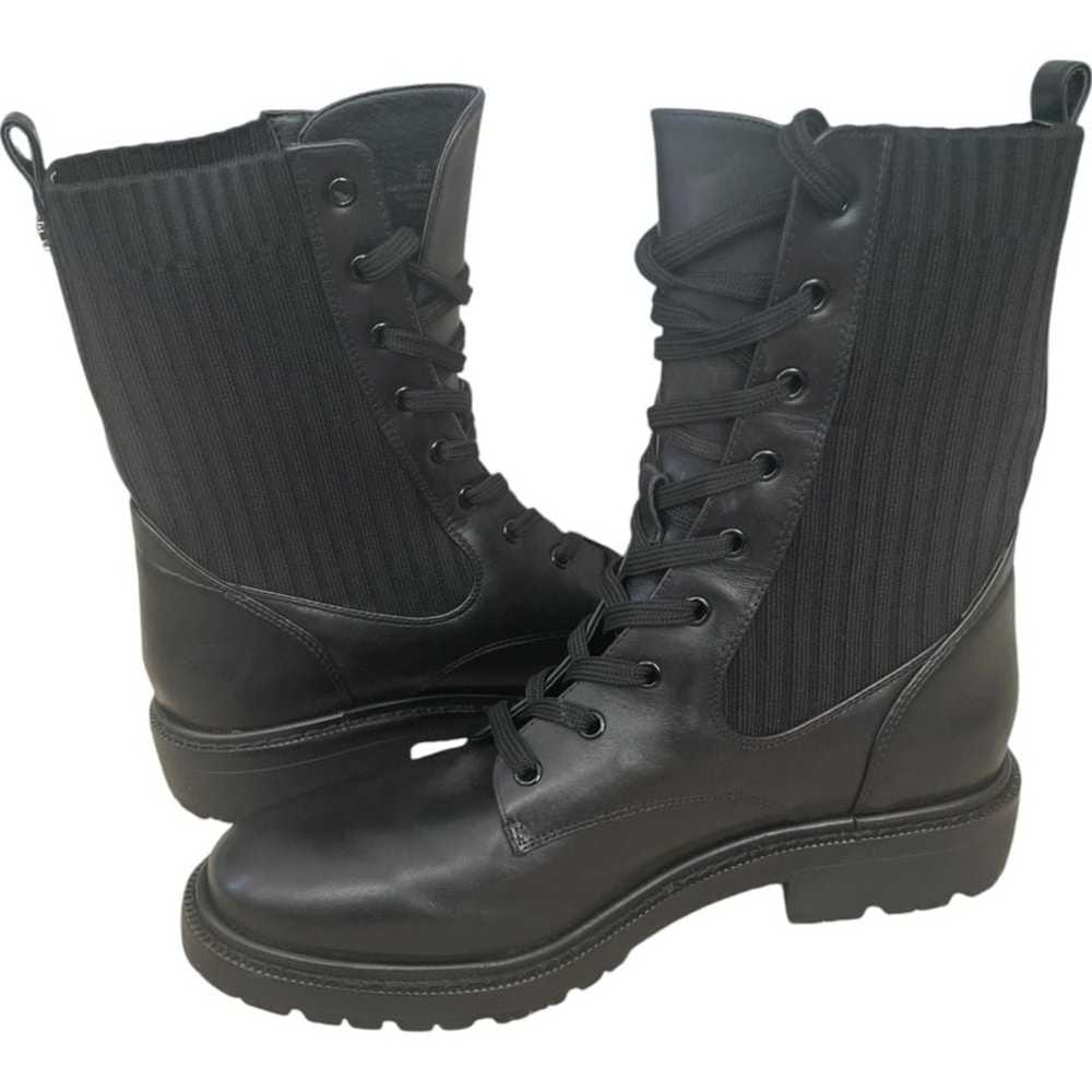 NEW Sam Edelman Lydell Combat Boot Black Leather … - image 2