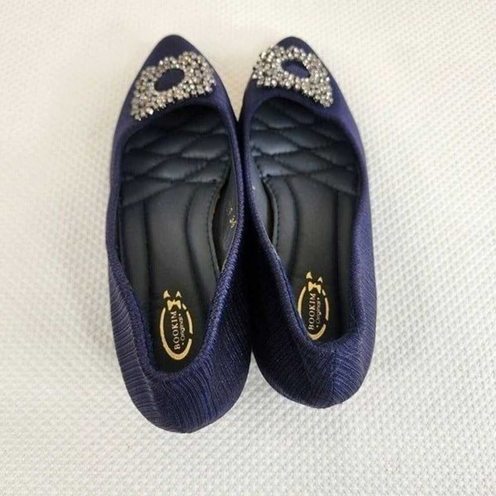 Vintage 60s Womens Size 4 Navy Blue Shoes Heels M… - image 6