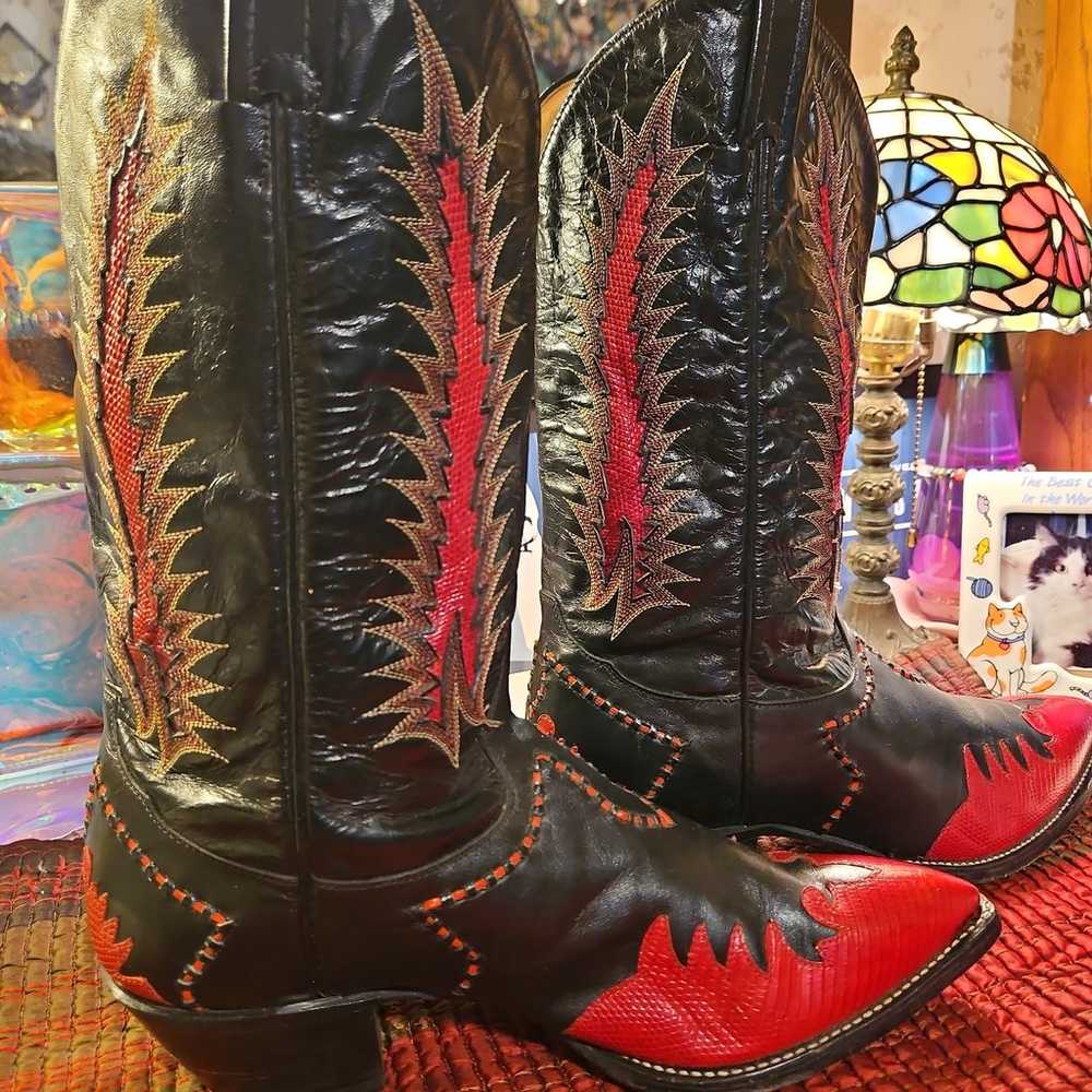 Tony Lama Cowboy Boots - image 2