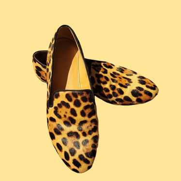 J. Crew women's Leopard Print Loafers