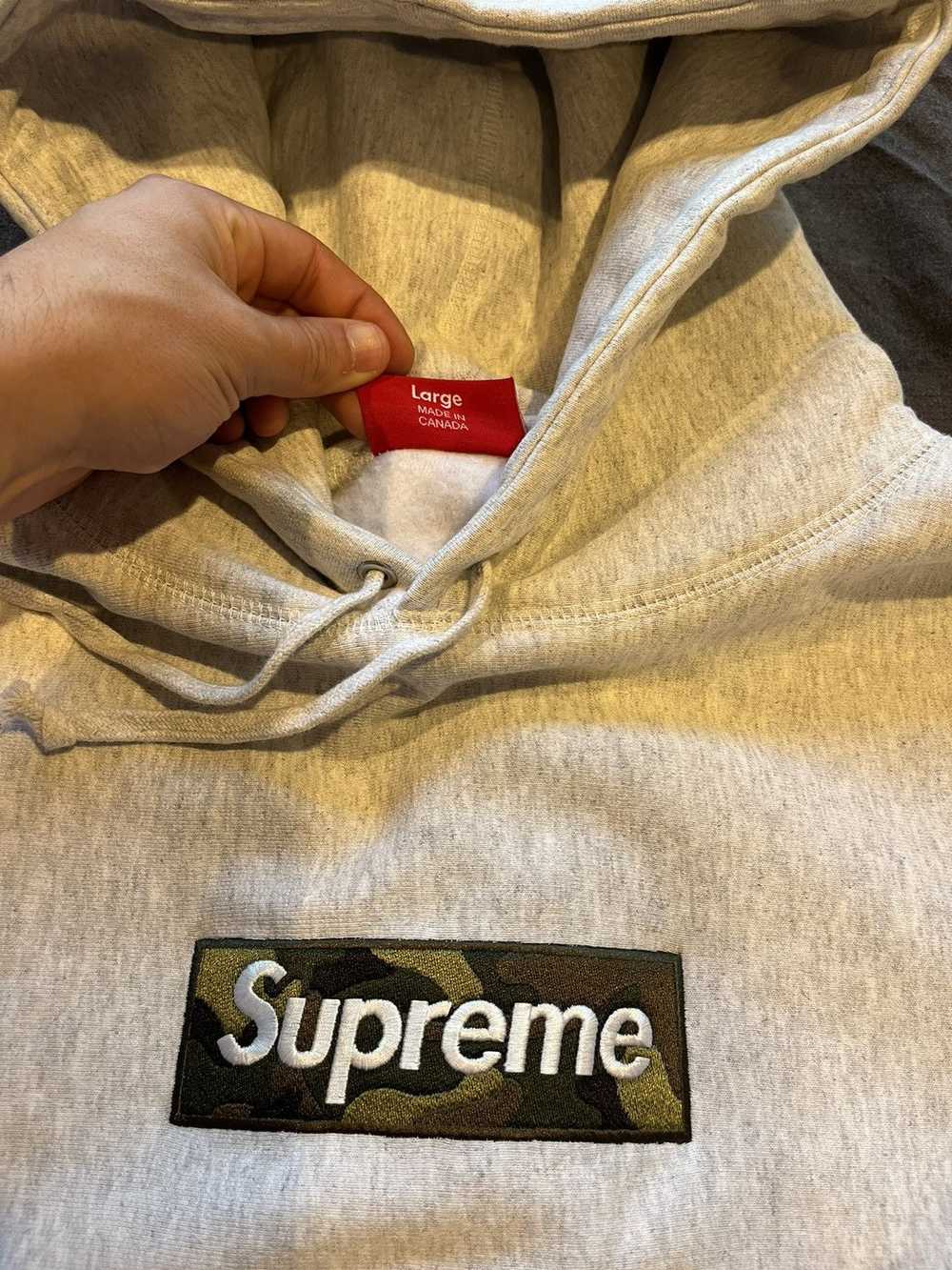 Supreme Supreme Camo Box Logo Hooded Sweatshirt (… - image 4