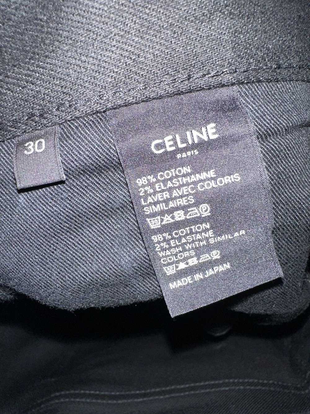 Celine × Hedi Slimane Celine Homme black denim je… - image 12