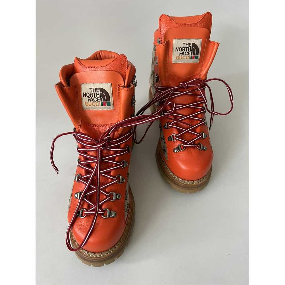 The North Face x Gucci Leather boots - image 3