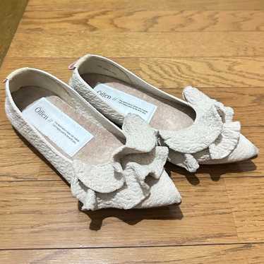 Offen pointed frill beige, size 37. - image 1