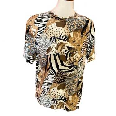 Vintage 90s safari blouse - image 1