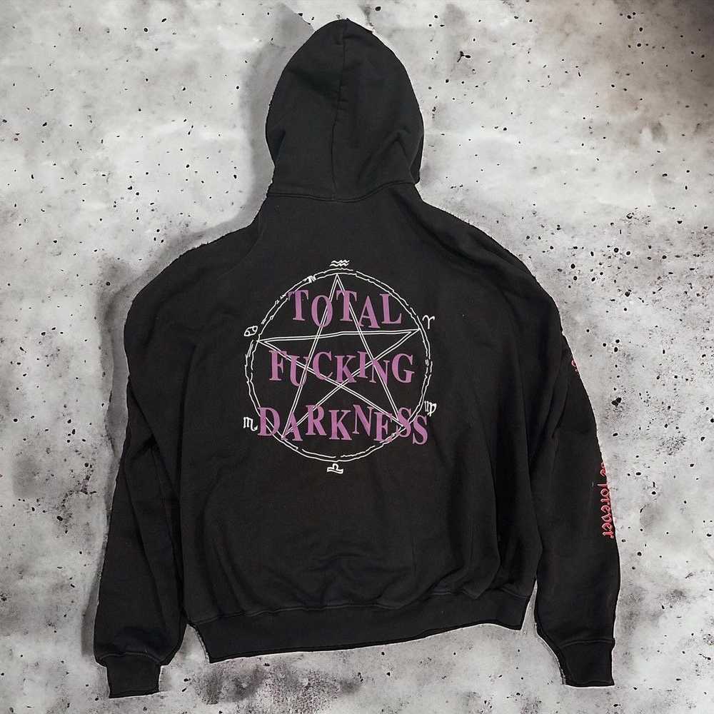 Vetements Vetements Total Fucking Darkness Hoodie… - image 2