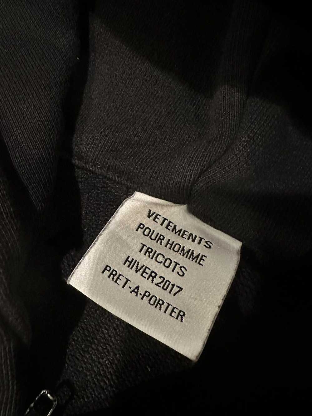 Vetements Vetements Total Fucking Darkness Hoodie… - image 3