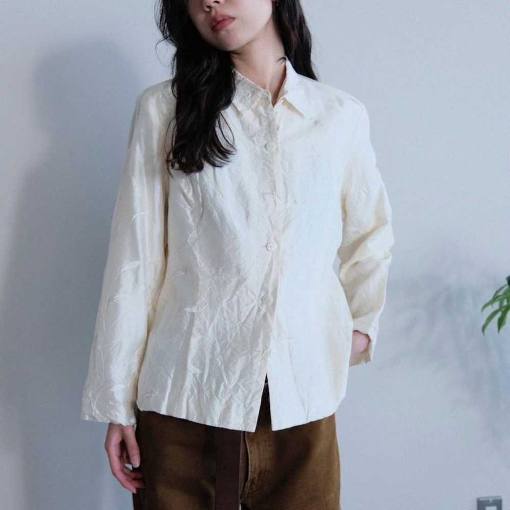 pure silk vintage shirt - image 1