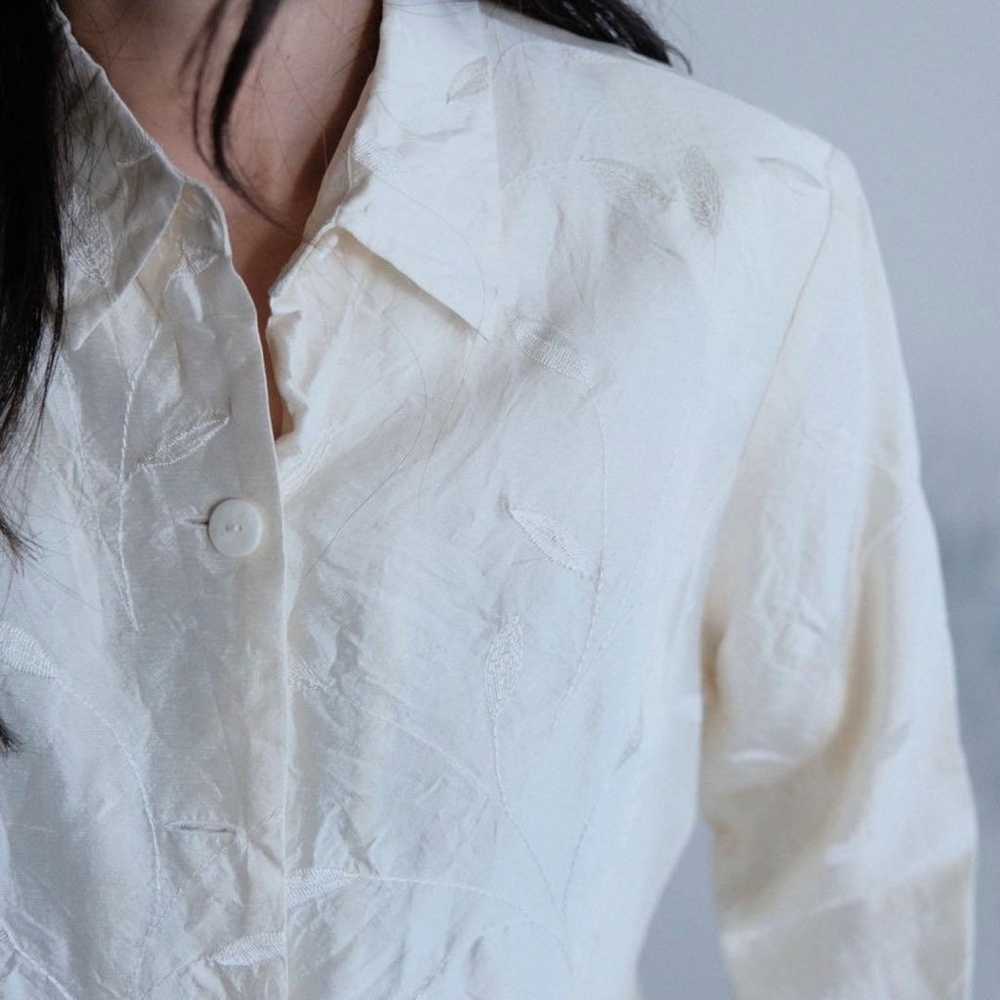 pure silk vintage shirt - image 2