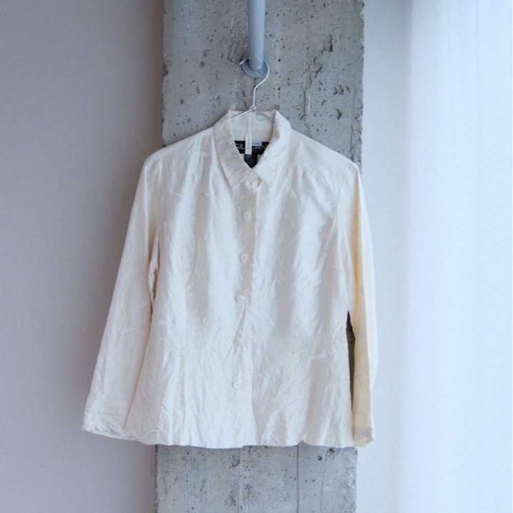 pure silk vintage shirt - image 5