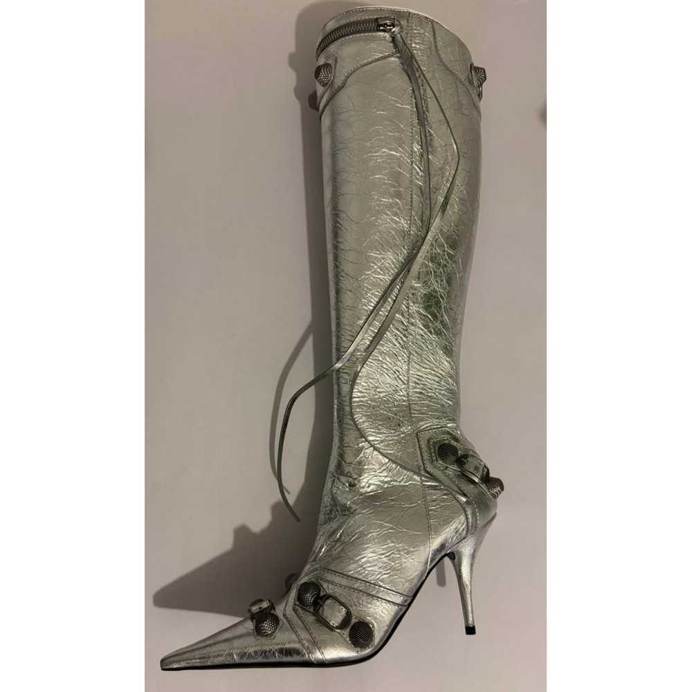 Balenciaga Cagole leather boots - image 2