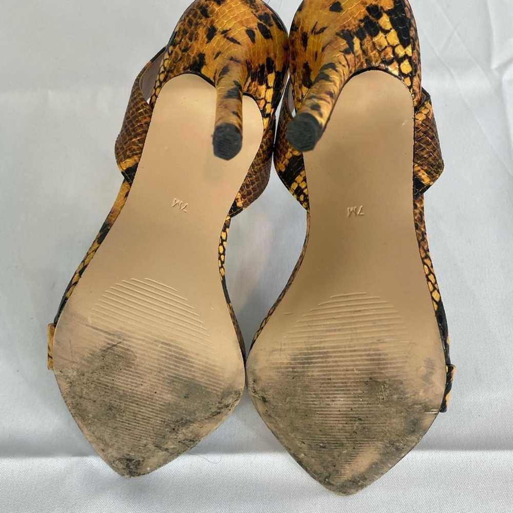 #STEVE MADDEN Snakeskin Heels Size 7 - image 3