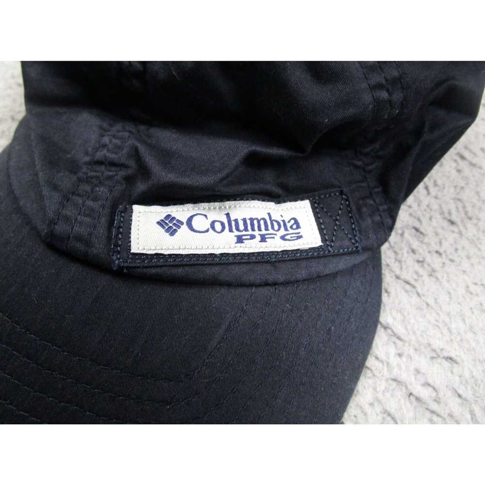 Vintage Columbia PFG Hat Mens Large XL Black Flex… - image 2