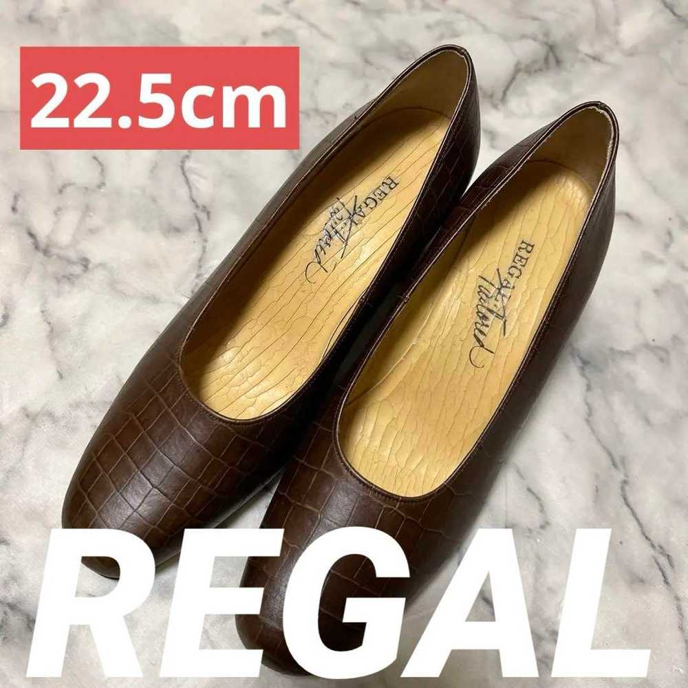 Excellent condition
REGAL leather pumps 22.5cm Br… - image 1