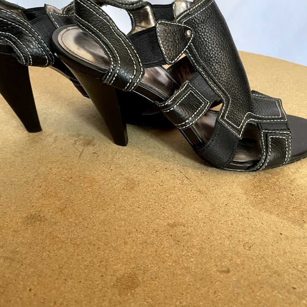 Calvin Klein Size 7 Black 4" heels sandals IRIS o… - image 3