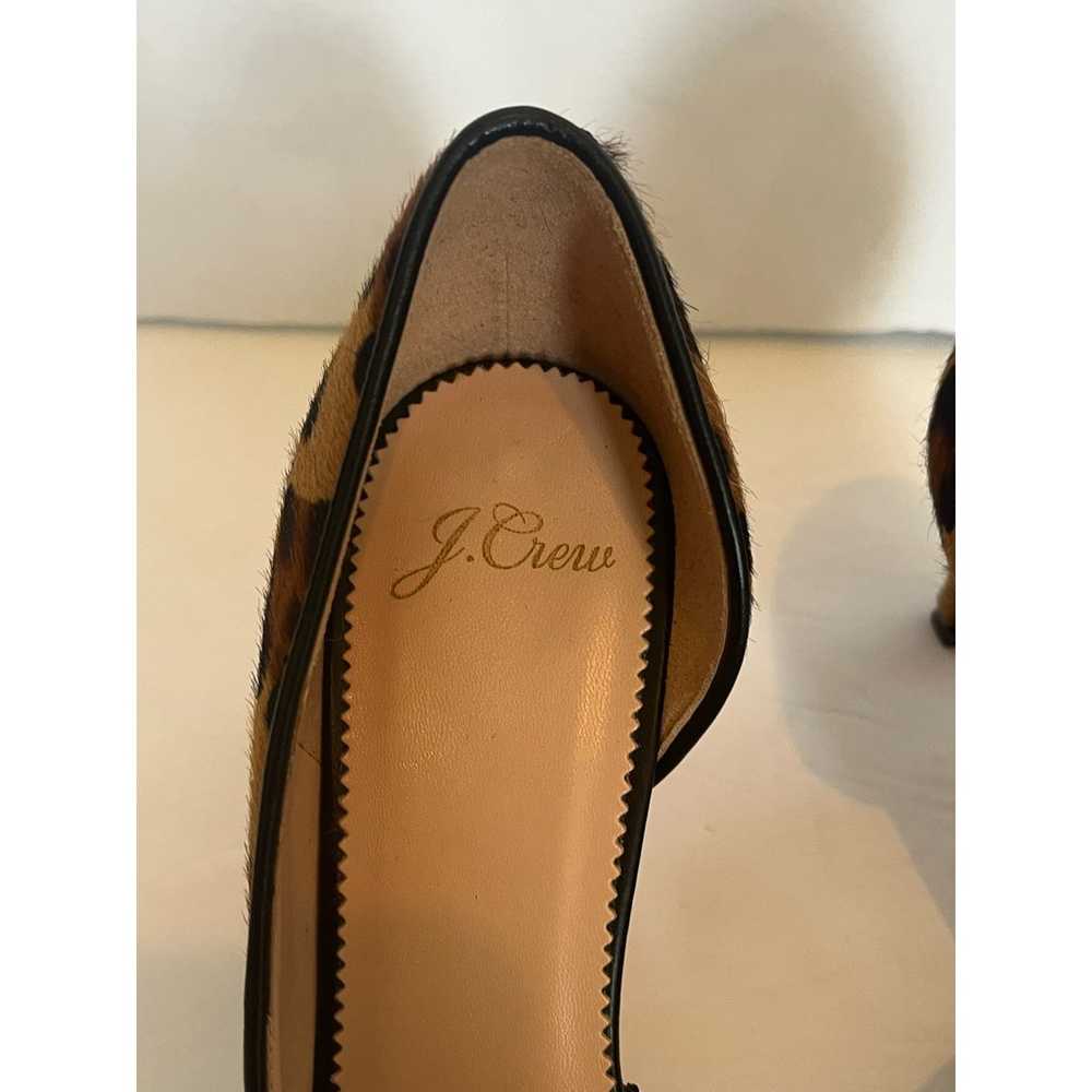 J. Crew Animal Print Heel Size 7 - image 2