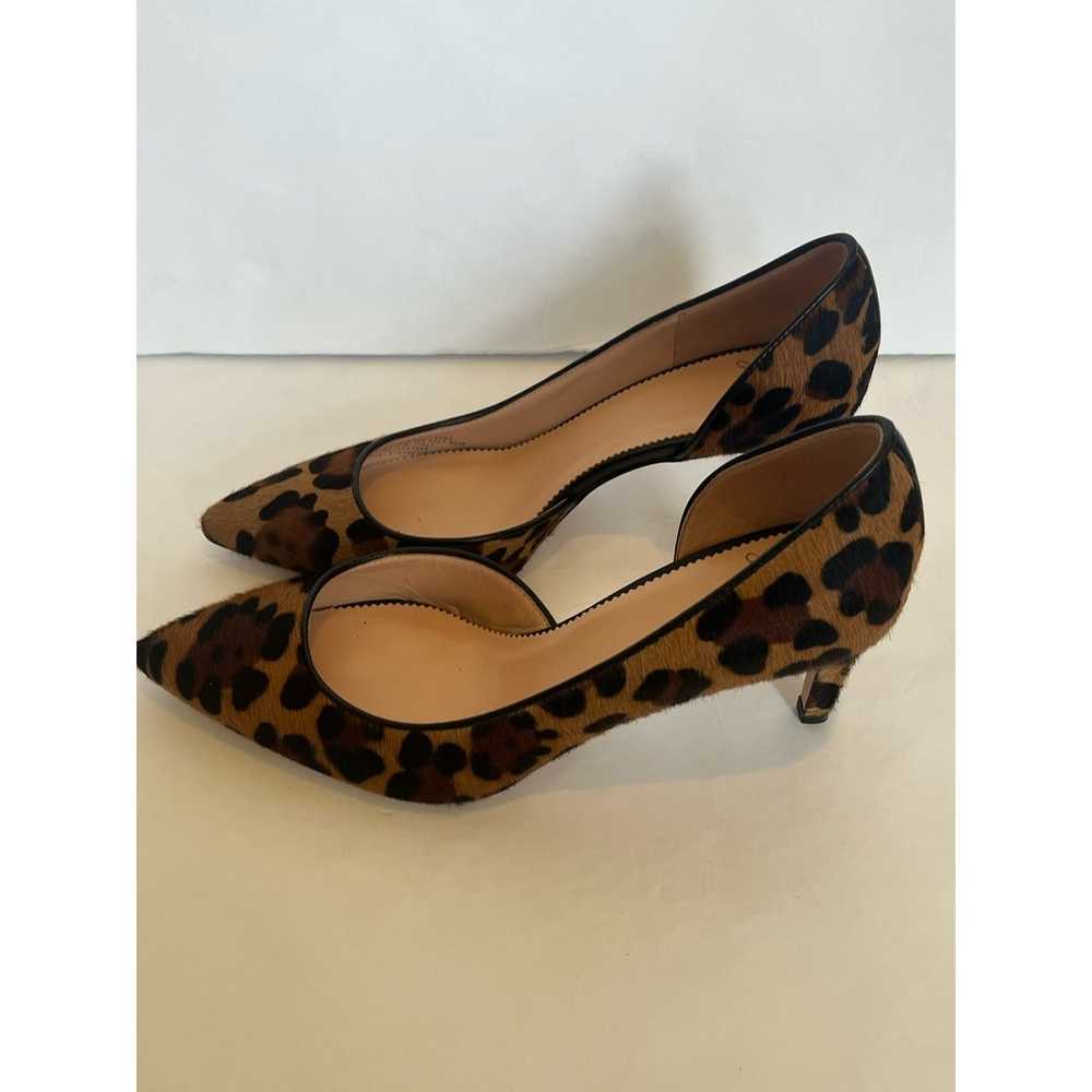 J. Crew Animal Print Heel Size 7 - image 3