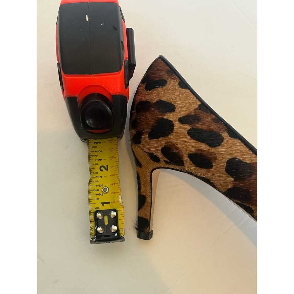 J. Crew Animal Print Heel Size 7 - image 9