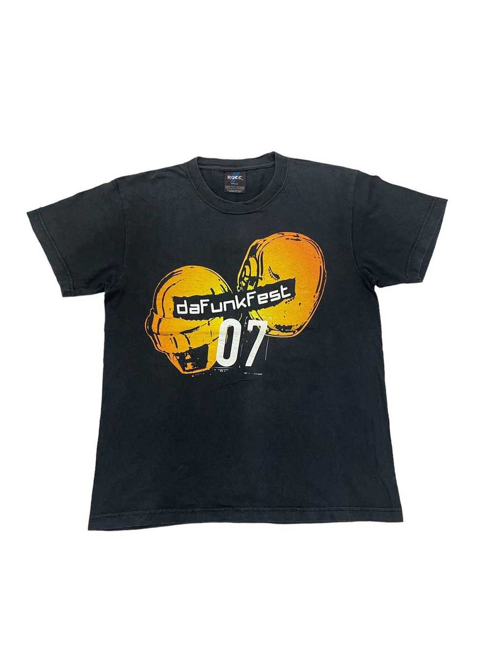 Band Tees × Vintage Vintage Y2K Daft Punk daFunkF… - image 1