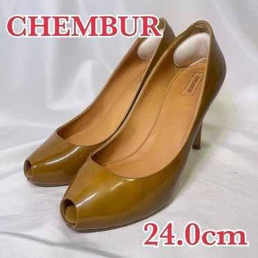 Excellent condition CHEMBUR pumps open toe French 