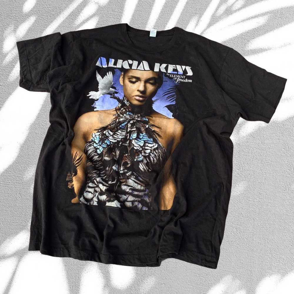 Band Tees × Other × Rap Tees Alicia Keys - The El… - image 1