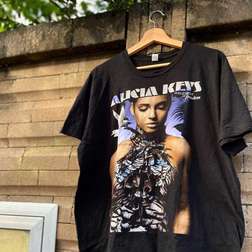 Band Tees × Other × Rap Tees Alicia Keys - The El… - image 2