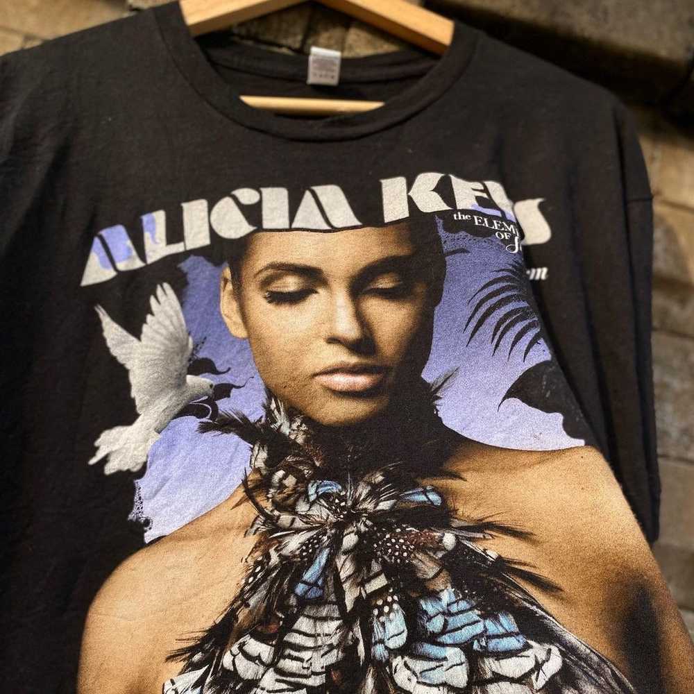 Band Tees × Other × Rap Tees Alicia Keys - The El… - image 4