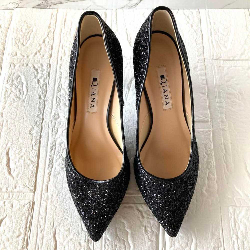 DIANA pumps * 24cm Black High Heels * - image 5