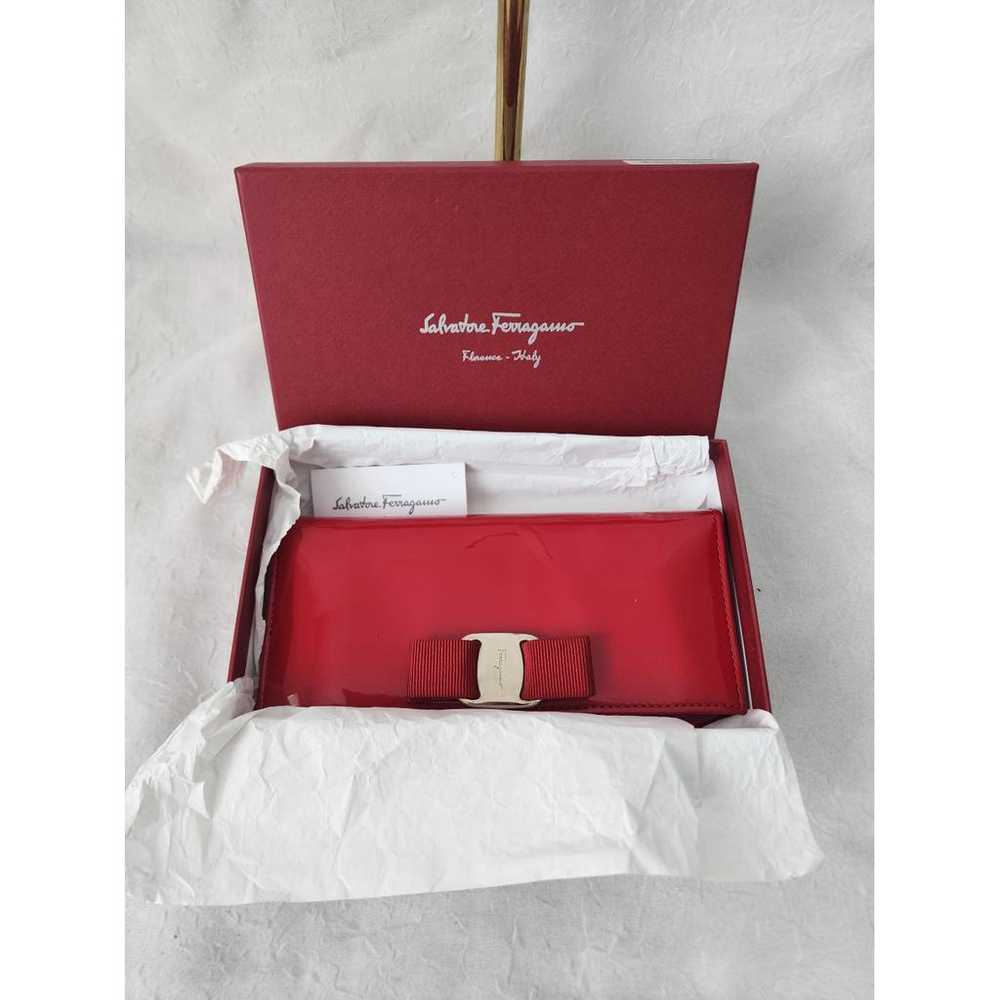 Salvatore Ferragamo Patent leather wallet - image 3