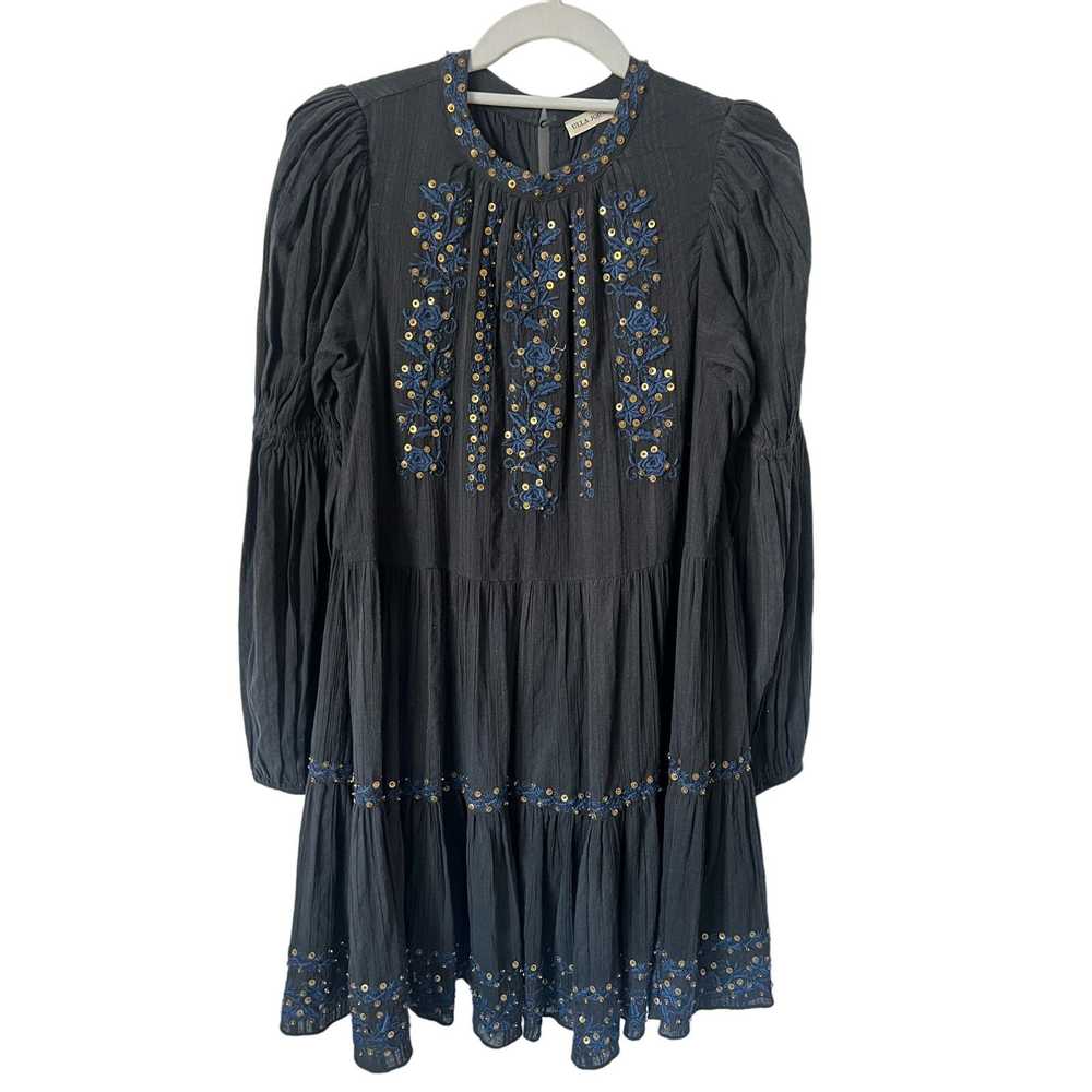 Ulla Johnson Ulla Johnson Ceres Dress in Midnight… - image 1