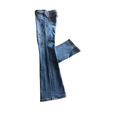 Loft Ann Taylor LOFT modern boot cut JEANS SIZE O… - image 1