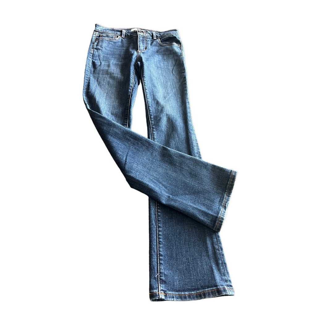 Loft Ann Taylor LOFT modern boot cut JEANS SIZE O… - image 2