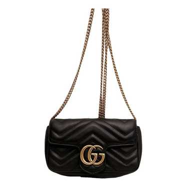 Gucci GG Marmont Flap leather crossbody bag - image 1